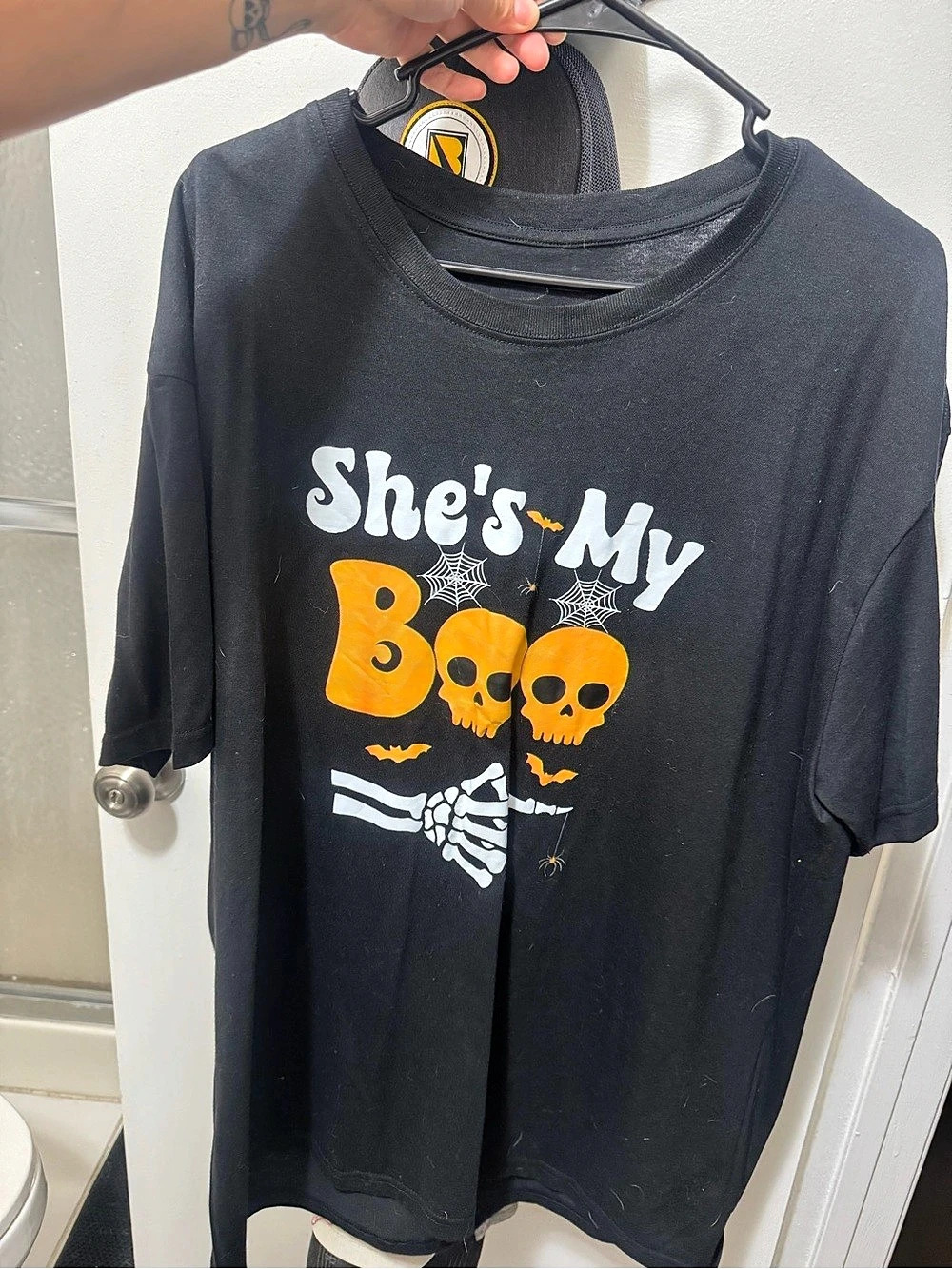 “She's My Boo” Halloween Graphic T- shirt men